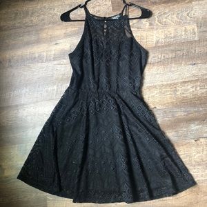 Lacy black dress